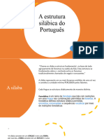 A Estrutura Silábicado Português