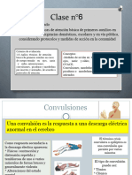 Clase N° 6, Convulsiones