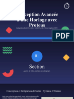 Conception Avancée D'une Horloge Avec Proteus: Intégration Du 4520, 4008, 74HC85 Et de L'optocoupleur NPN