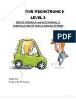 Service Hydraulic and Electronically Controlled Motor Vehicle Braking System