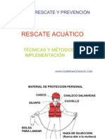 Rescate Acuático