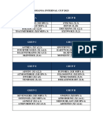 Jadwal Internal Fixx