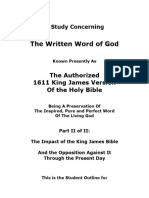 Student Syllabus For King James Bible