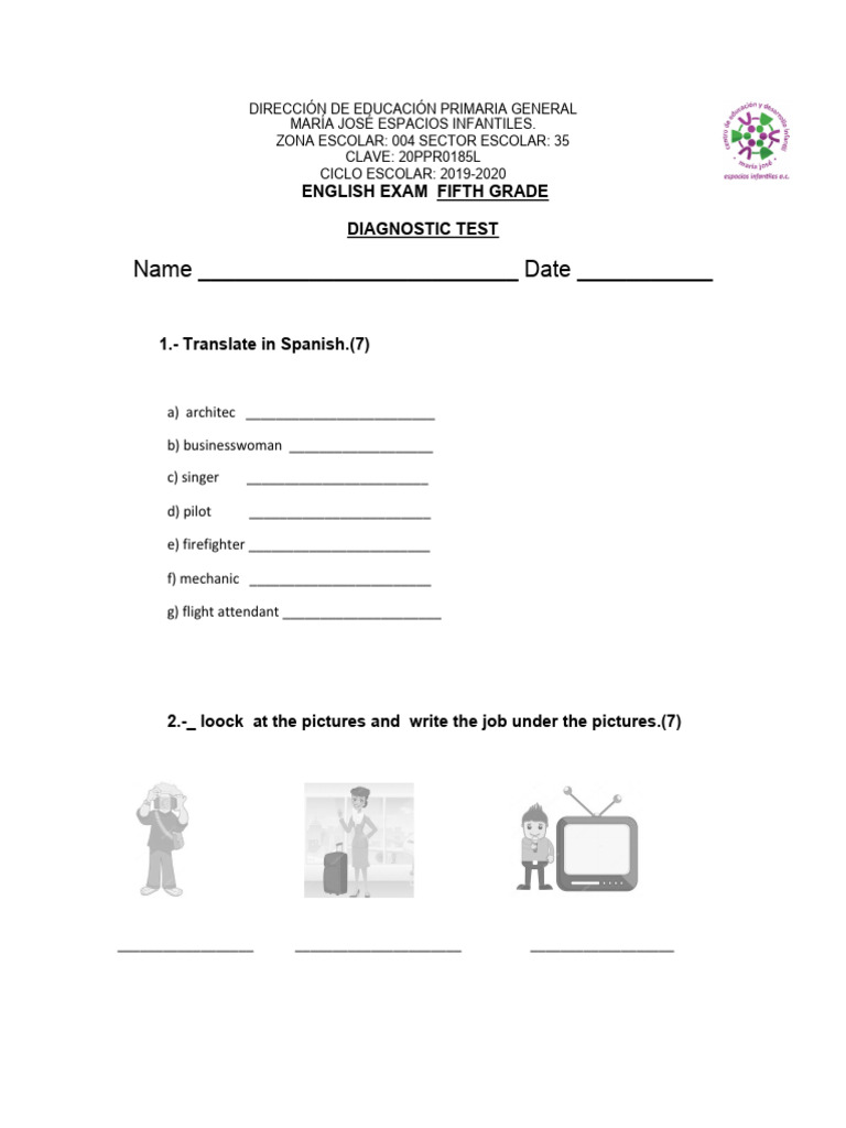 Ingles Quinto 20 PDF