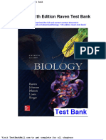 Biology 11th Edition Raven Test Bank