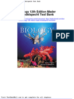 Biology 12th Edition Mader Windelspecht Test Bank