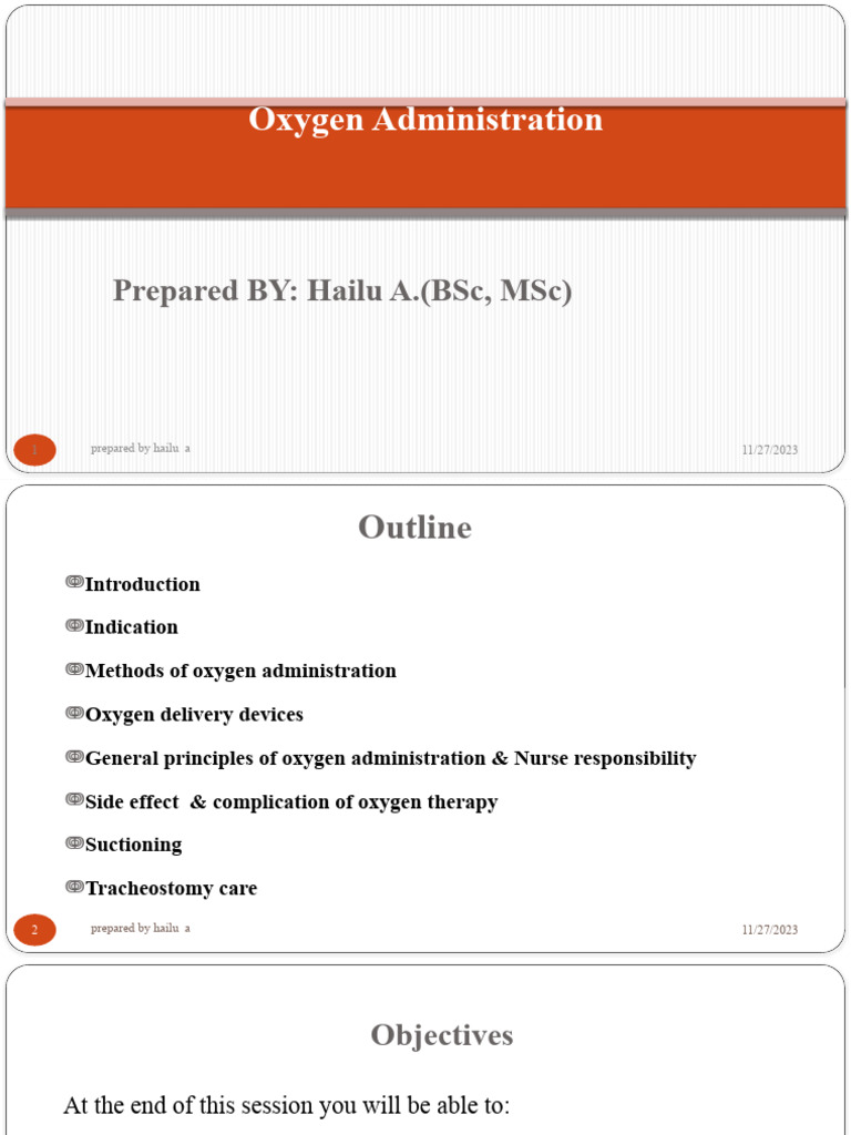 Oxygen Therapy PDF Thrombus Respiratory Tract