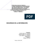 Informe - Seguridad de La Informacion