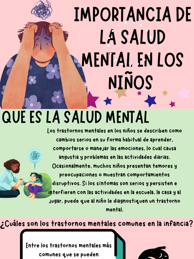 Importancia de la Salud Mental Infantil | PDF | Las emociones ...