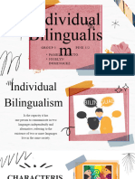 Individual Bilingualism