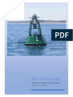 Port of Hastings Harbour Masters Directions August 2019