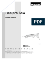 Recipro Saw: Model Jr3000V