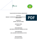 DEMANDA y CONTESTACION JURISDICCION DE LO CONTENCIOSO ADMINISTRATIVO