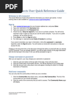 AFGConnects Quick Reference Guide