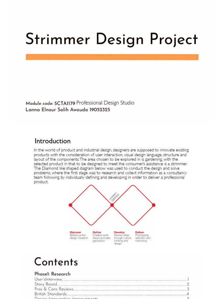 LannaAwouda+Strimmer+Project+2 Compressed | PDF | Design | Cognition