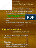 Local Anaesthesia Pharmacology