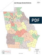 Georgia State Proposed Map For Voting District