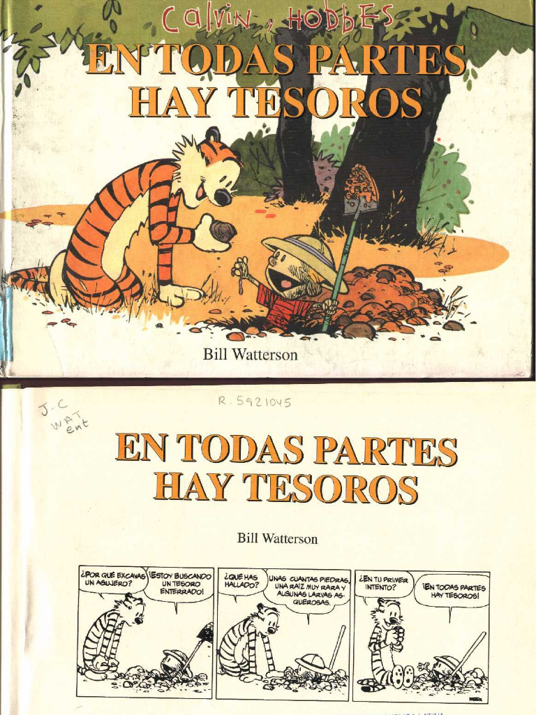 Calvin & Hobbes - 01 en Todas Partes Hay Tesoros | PDF