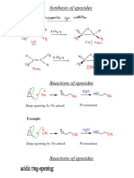 Synthesis of Epoxides