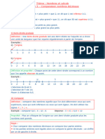 6em Chap 5 - Comparaison Décimaux - Leçon Entier