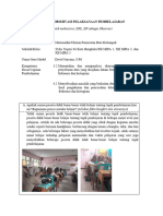 Lampiran 5. LK 4 Format Lembar Observasi Pelaksanaan Pembelajaran Untuk Observer