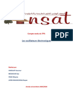 Compte Rendu Du TP3 Oscillateurs Électroniques 2