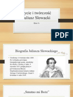 Prezentacja Słowacki