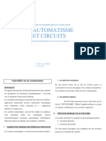 Automatisme Et Circuit L2 Cours SONOU - 090200