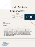 Metode Metode Transportasi