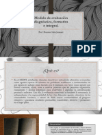 Modelo de Evaluación Diagnóstica. Formativa e Integral