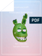 Mascara Springtrap Momuscraft