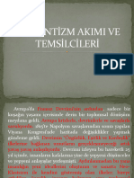 2-Romanti̇zm Akimi Ve Temsi̇lci̇leri̇