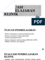 4 Evaluasi Pembelajaran Klinik