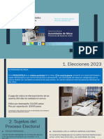 VOTO Autoridades de Mesa (2da VUELTA 2023)