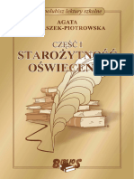 Łukaszek-Piotrowska A. - Starożytność - Oświecenie