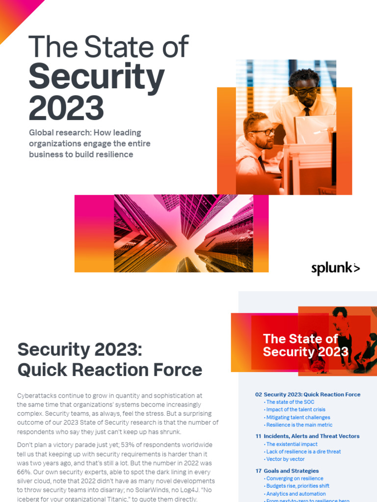 State of Security 2023 PDF Security Computer Security