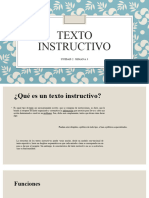 Texto Instructivo