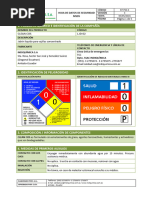 Hoja de Seguridad Agua Destilada 2023 | PDF | Agua | Destilación