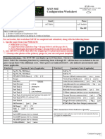 MVP 50T Configuration Worksheet POH