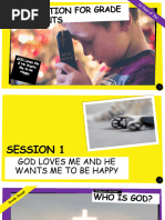 Recollection Program for Grades 10/12 | PDF | Wellness