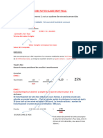 Exercice 1 Droit Fical Calcul Amortissement Lineaire