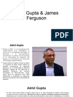 Gupta y Ferguson-Biografia
