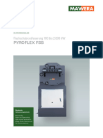MAWERA Produktinformation Flachschubrostfeuerung Pyroflex FSB