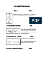 Trabajo Posiciones de Comodidad (Reyes)