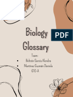 Biology Glossary Team