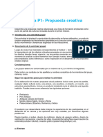 Tarea p1- Propuesta Creativa