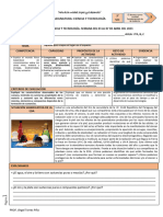 3° SEC. EDA 1 SEMANA 1 CYT EXPLICA 2023 Aquello Que Ocupa Un Lugar en El Espacio