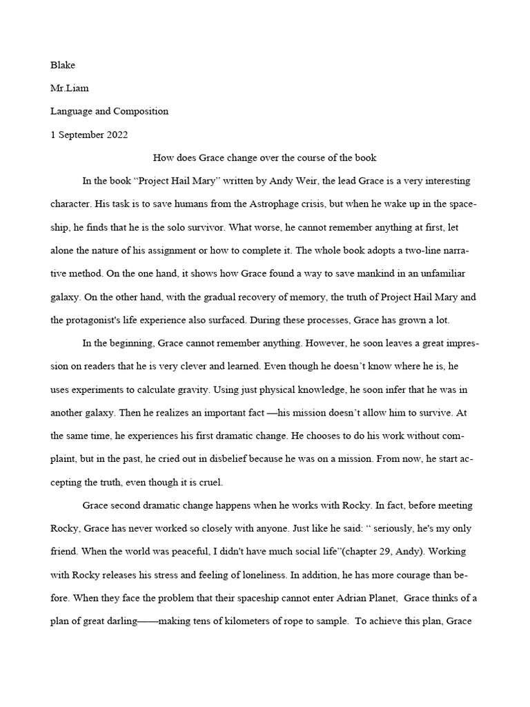 Project Hail Mary | PDF