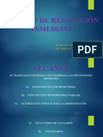 Proceso de Resolución Inmediata