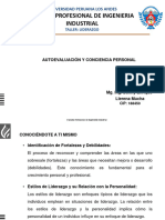 Autoevaluación y Conciencia Personal